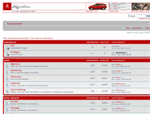 Tablet Screenshot of forum.xantiaclub.net